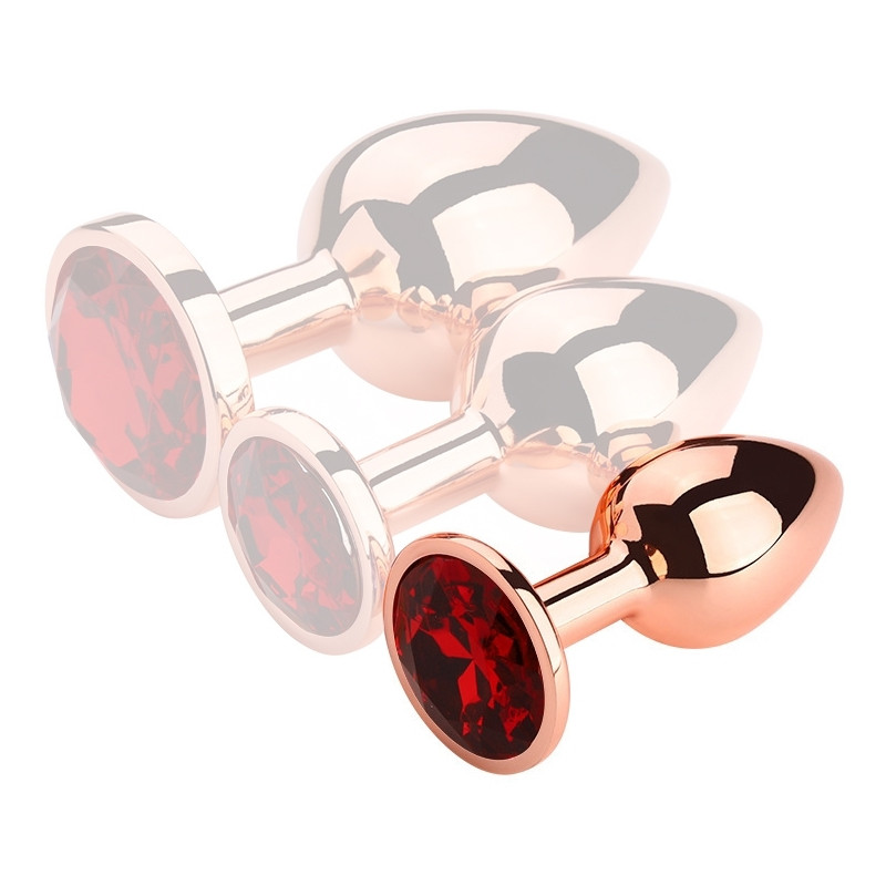 MyPlayToys Plug Bijou anal Redgold S 6.5 x 2.7cm Bijou Rouge